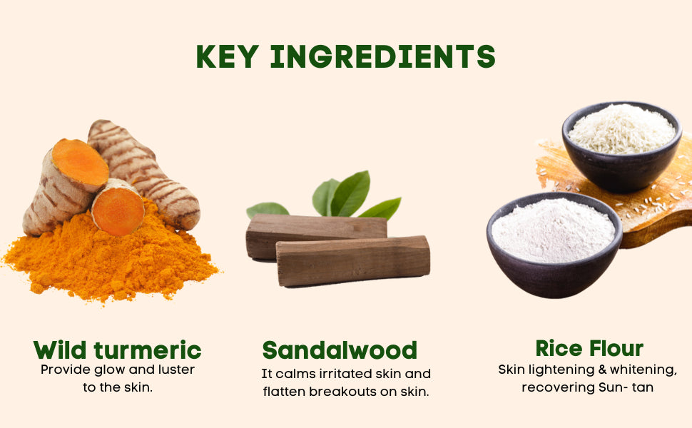 Turmeric Facial Wax - 5 Minute Painless Herbal Wax