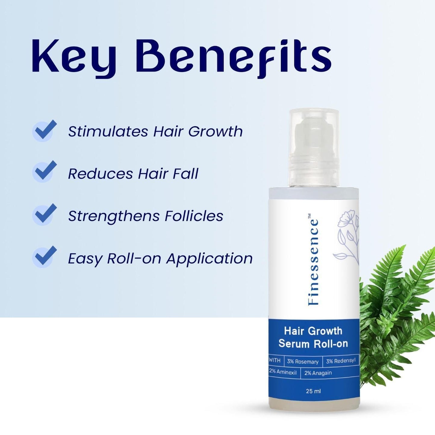 Roll On - Hair Growth Serum - PACK OF 2