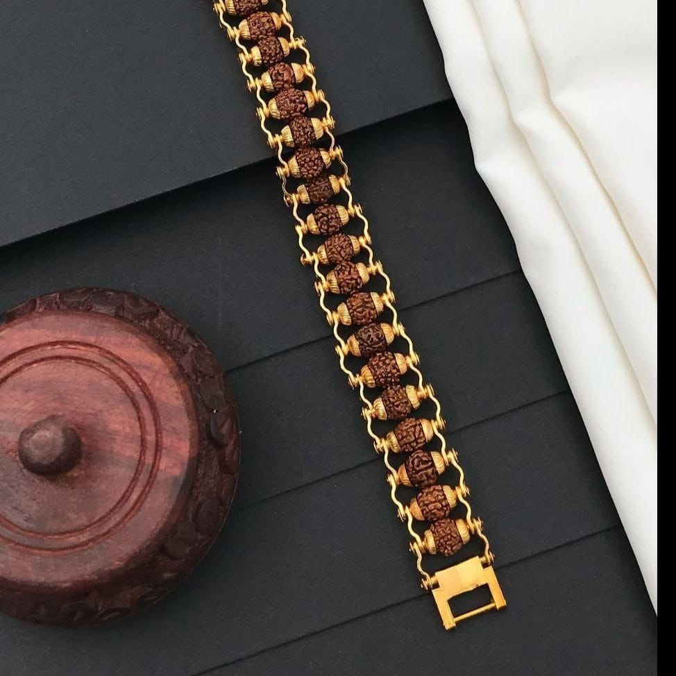 Stylish Rudraksha 🚩 Pushpa 2 Bracelet !