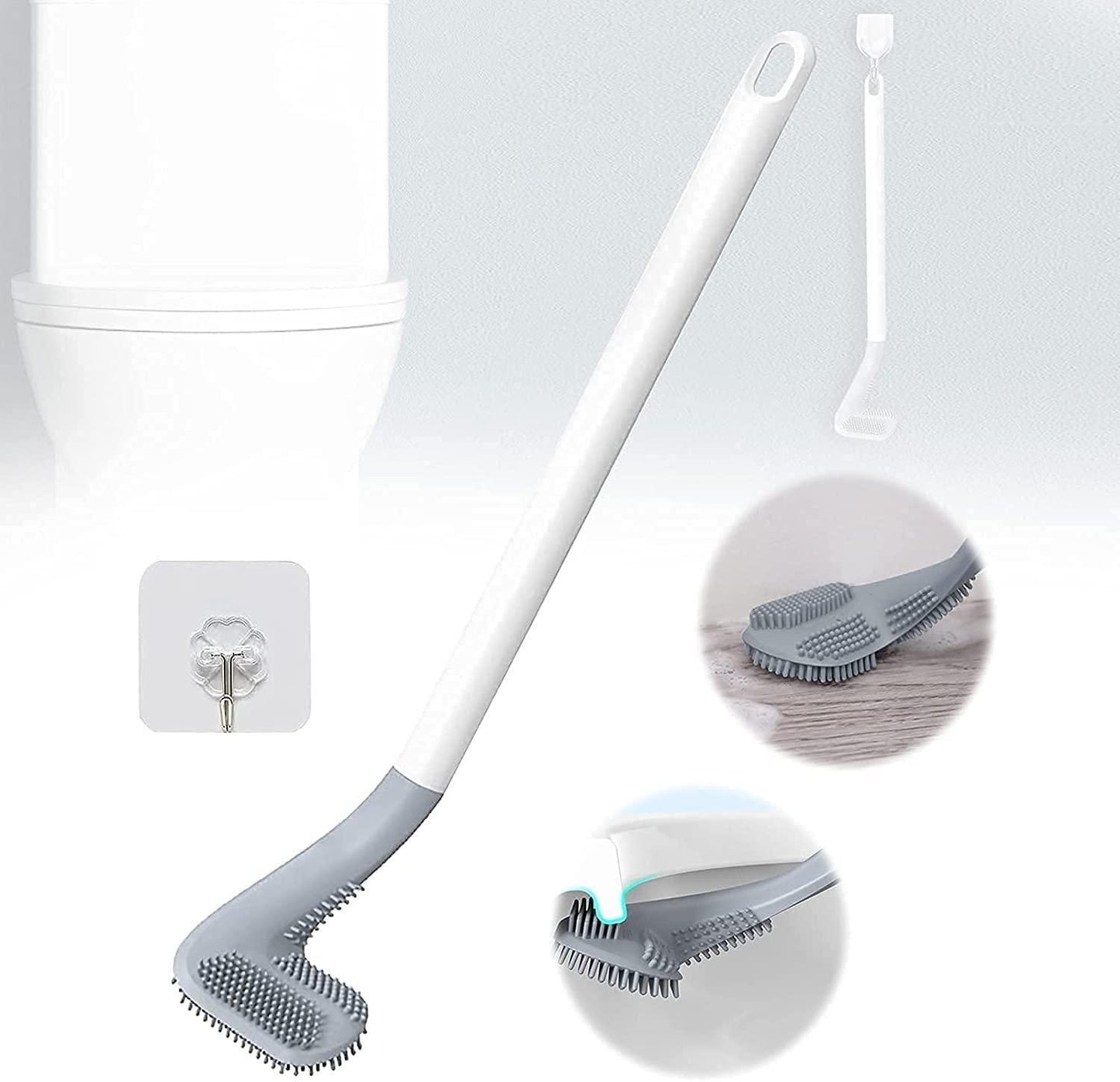 Golf Head Smart Toilet Brush 😍 Buy 1 Get 1 FREE 😍 Pack of 2