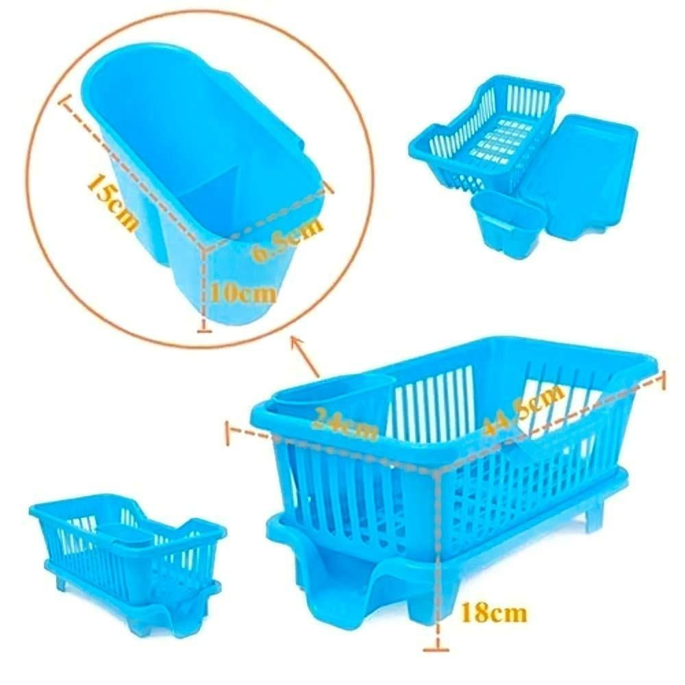 Smart 3 in 1 Kitchen Dish Drainer Organizer 🏠 OFFER