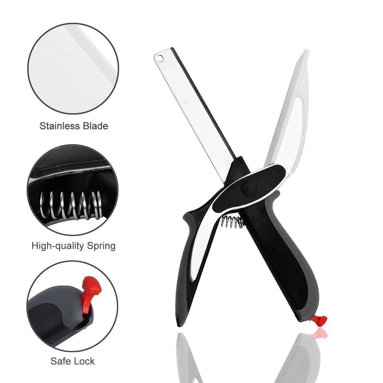 Cleaver Cutter - 2 in 1 Smart Kitchen Knife