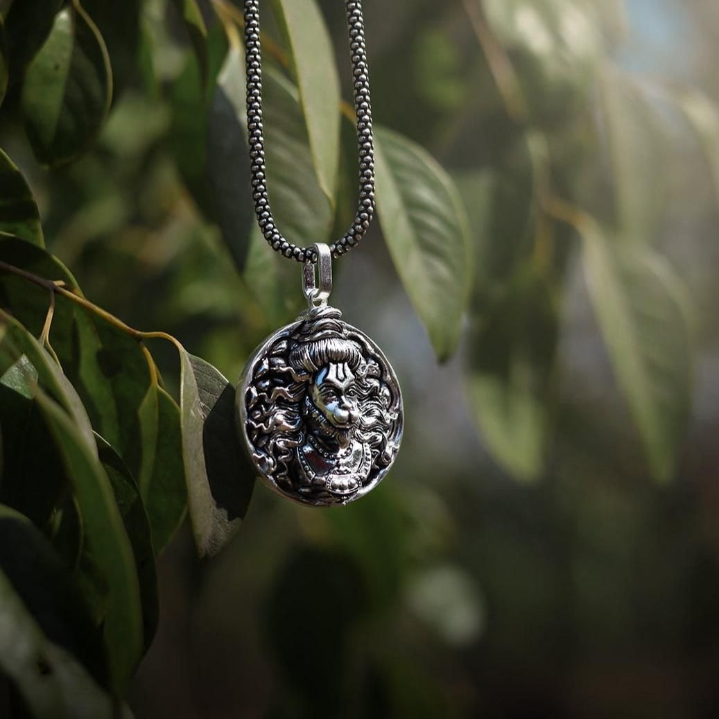 Raksha Kavach - Hanuman Ji Pendant + Chain Set 🚩