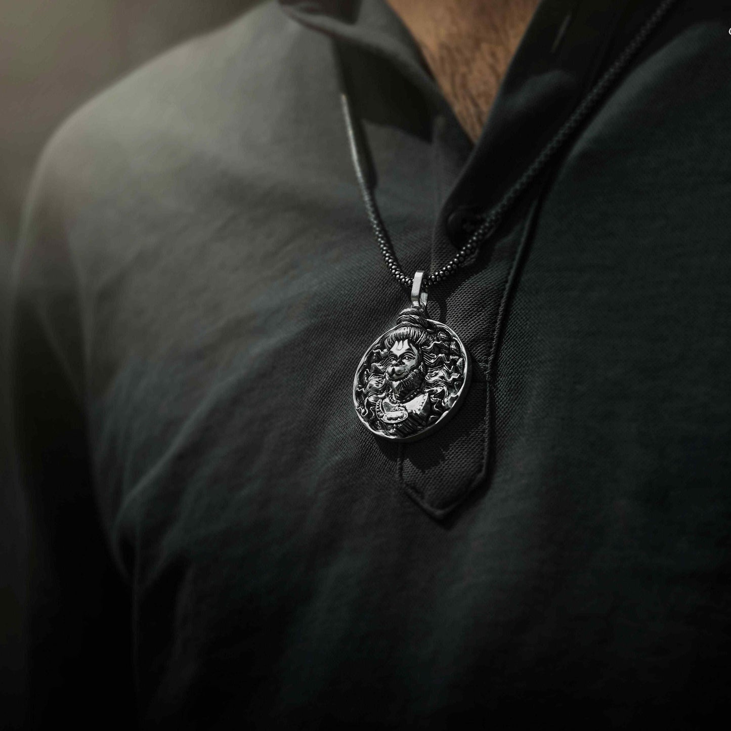 Raksha Kavach 🧿Hanuman Ji Pendant + Chain Set 🚩.