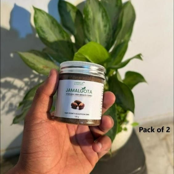 Jamalgota Hair Growth Powder - Buy 1 Get 1 FREE 😇 Pack of 2