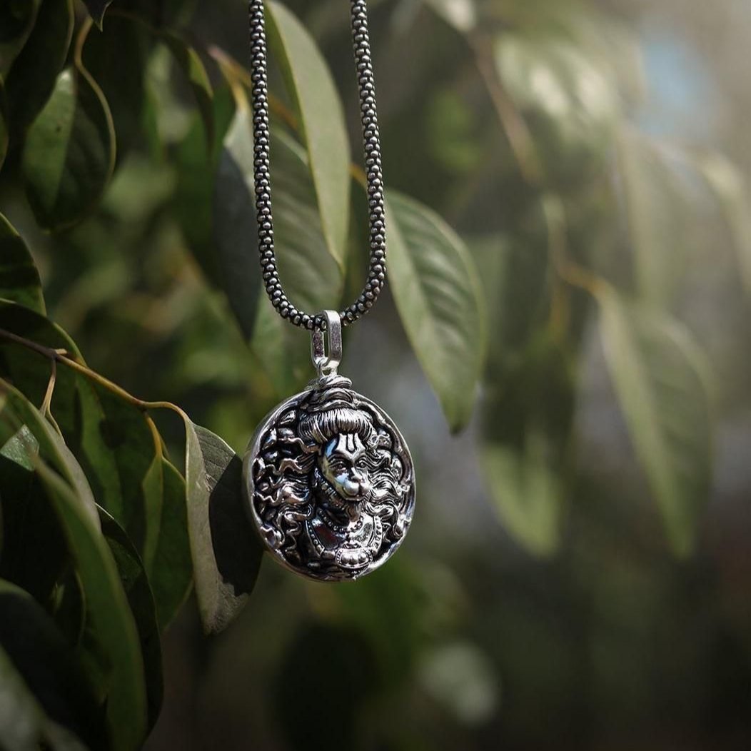 Raksha Kavach 🧿Hanuman Ji Pendant + Chain Set 🚩.