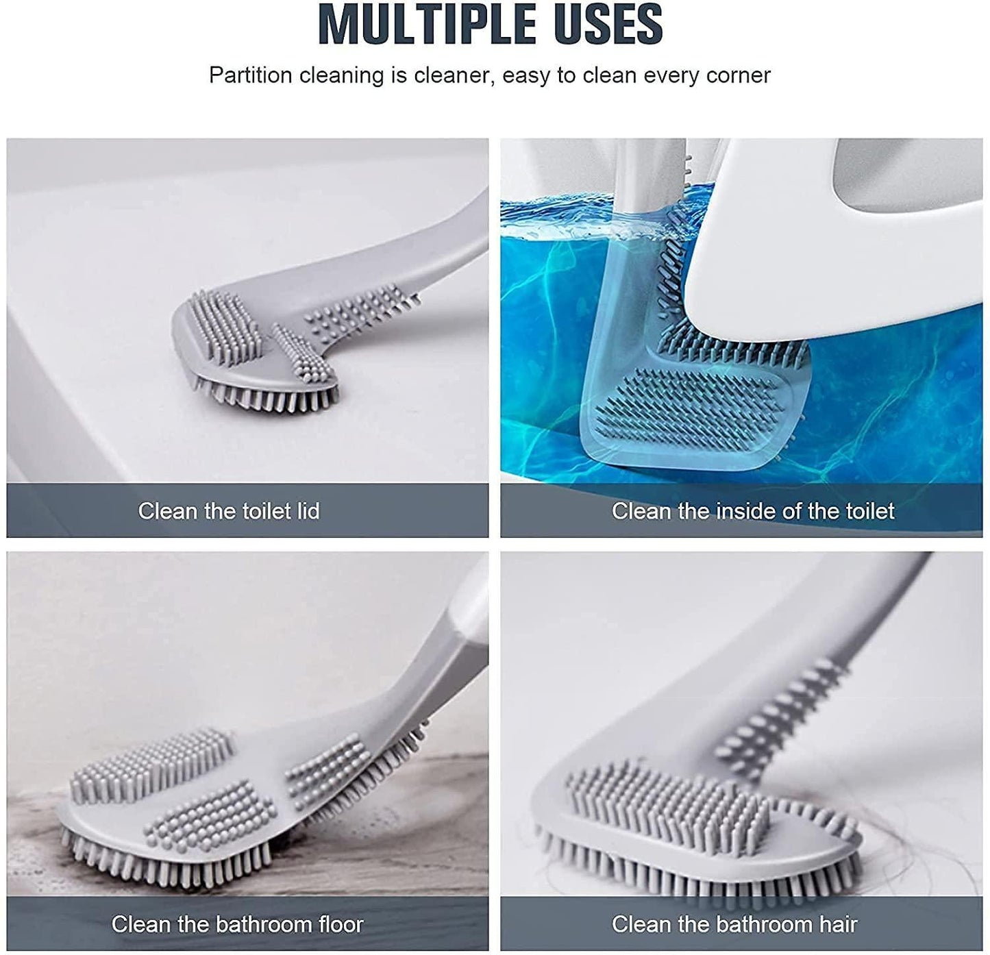 Golf Head Smart Toilet Brush 😍 Buy 1 Get 1 FREE 😍 Pack of 2
