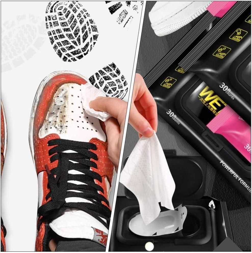 Sneaker & Shoe Cleaner Wipes - 40+40 = 80 Wipes - OFFER PRICE TODAY