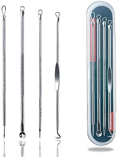 Stainless Steel Blackhead Remover Tool 👌 Set of 4