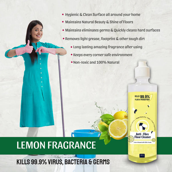 Anti-fly and Mosquito Floor Cleaner 200 ML - मक्खियों और मच्छरों को अलविदा