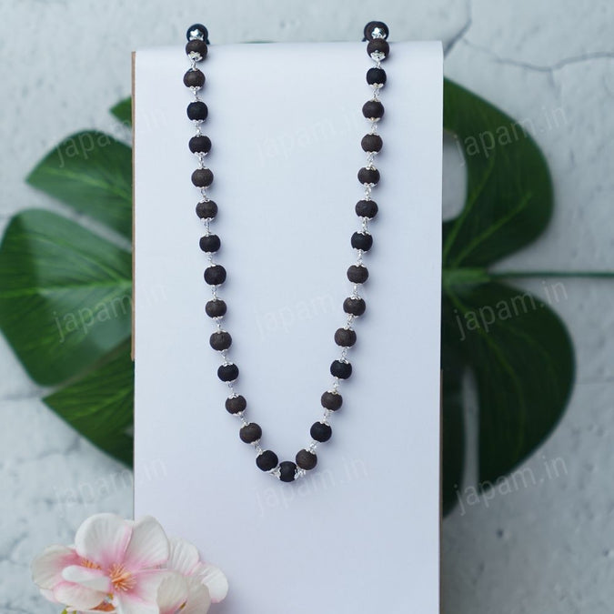 Ebony Wood Karungali Mala