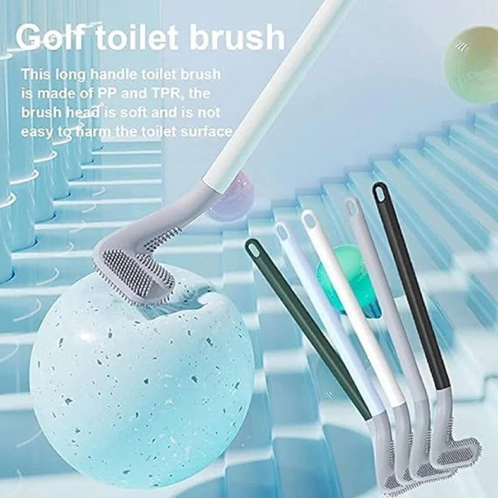 Golf Head Smart Toilet Brush 😍 Buy 1 Get 1 FREE 😍 Pack of 2
