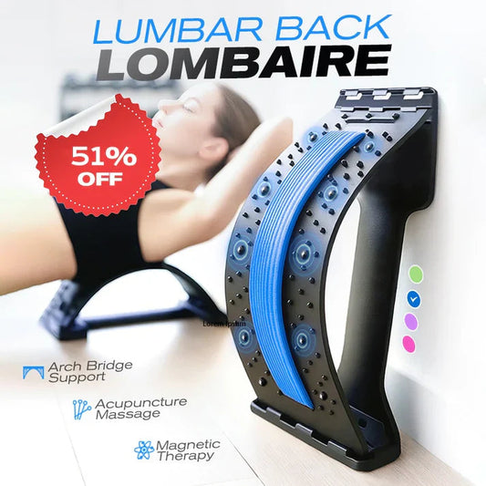 Back Stretcher for Back Pain Relief and Posture Correction - Upgraded