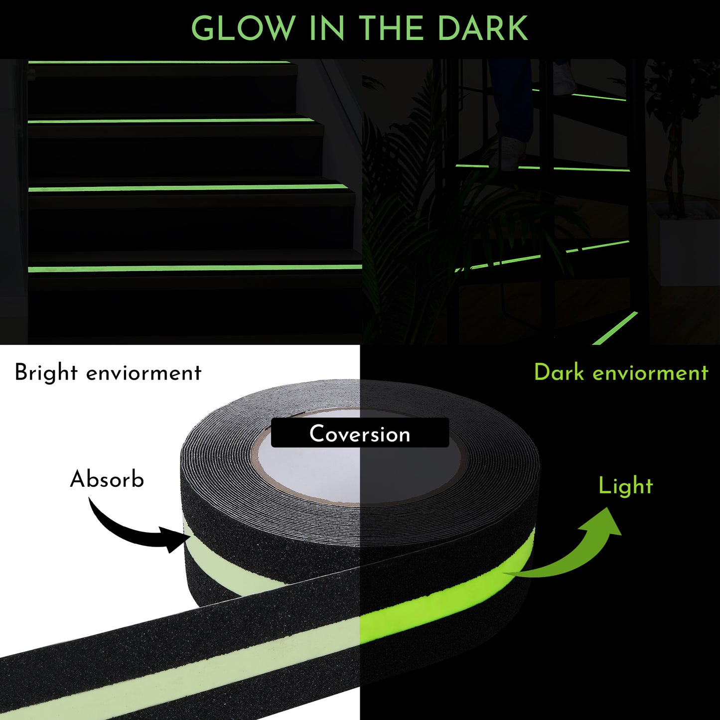 Anti Slip Glow Tape for your safety - OFFER