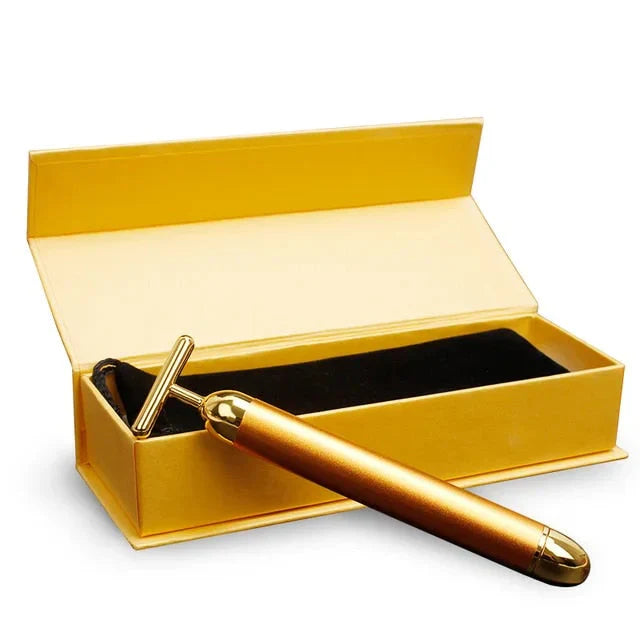 24K Gold Beauty Bar Facial Massager Roller 💟 OFFER TODAY 💟