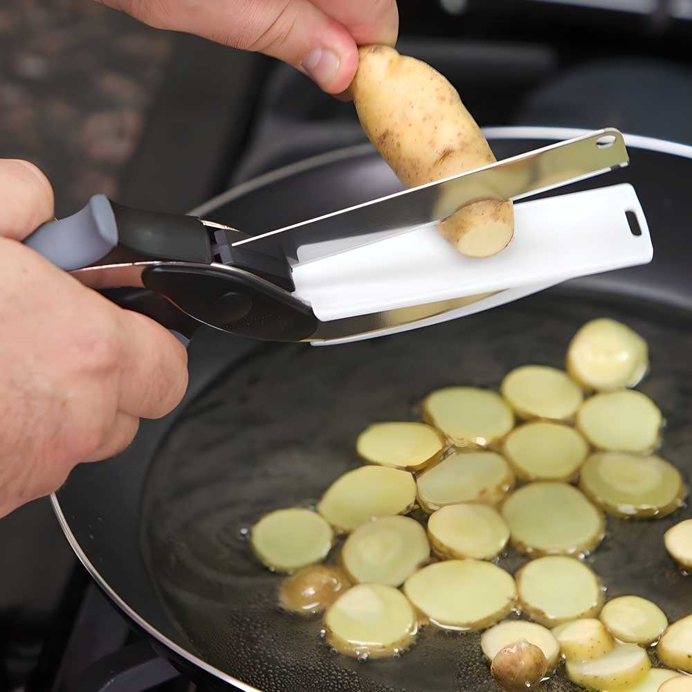 Cleaver Cutter - 2 in 1 Smart Kitchen Knife