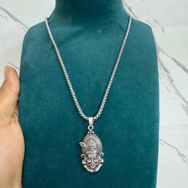 Khatu Shyam Maharaj 🙏 Pendant with Chain🙏