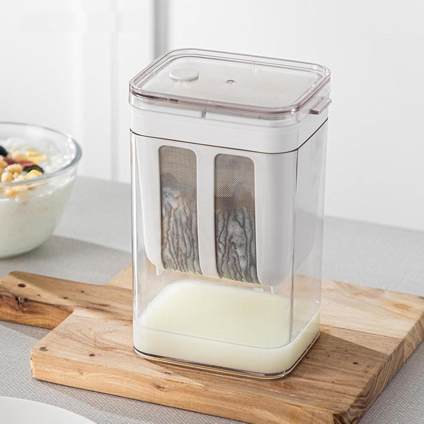 Smart Yogurt Filter with Fine Mesh Strainer - Your Kitchen Helper