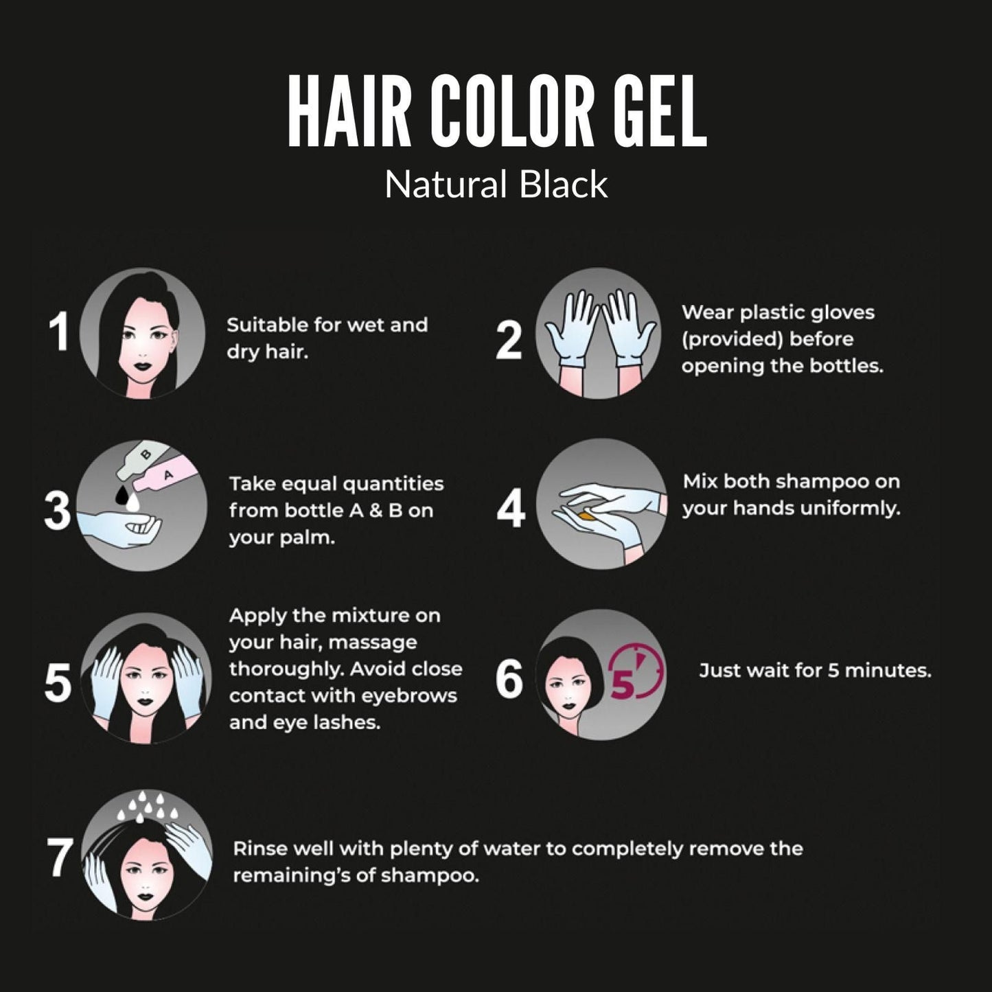 Pack of 2 Combo 🤩 Fruit Vinegar Gel Based Hair Color 🌟