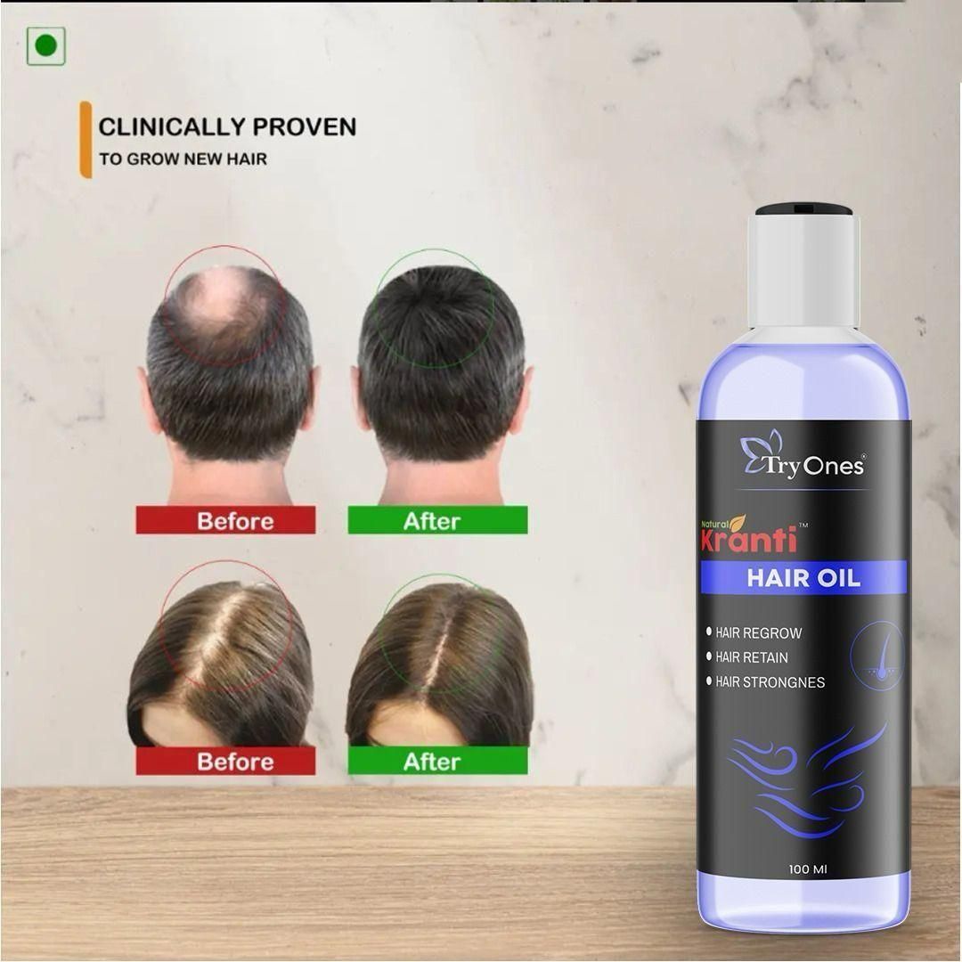 Natural Kranti Hair Oil 👉 Pack of 2 Bottle ✅ 100 % Effective