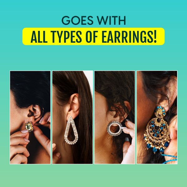 Invisible Earlobe Support Patches  (Buy 50 Get 50 Free Today) - 100 Pcs