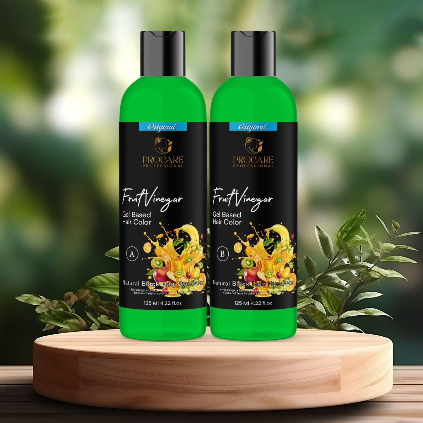 Pack of 2 Combo 🤩 Fruit Vinegar Gel Based Hair Color 🌟