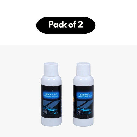 Car Headlight Repair Fluid, Scratch Remover ✨ Pack of 2  💡  BUY 1 GET 1 FREE