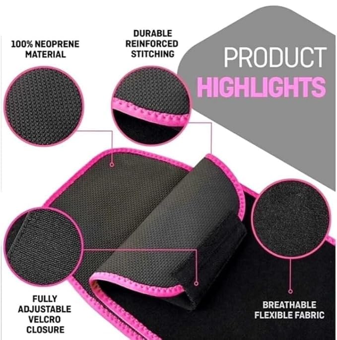 Weight Loss Sweat Belt - For ✅ Belly ✅ Tummy ✅ Waist - Fat Trimmer Belt 🔥 Fast Results