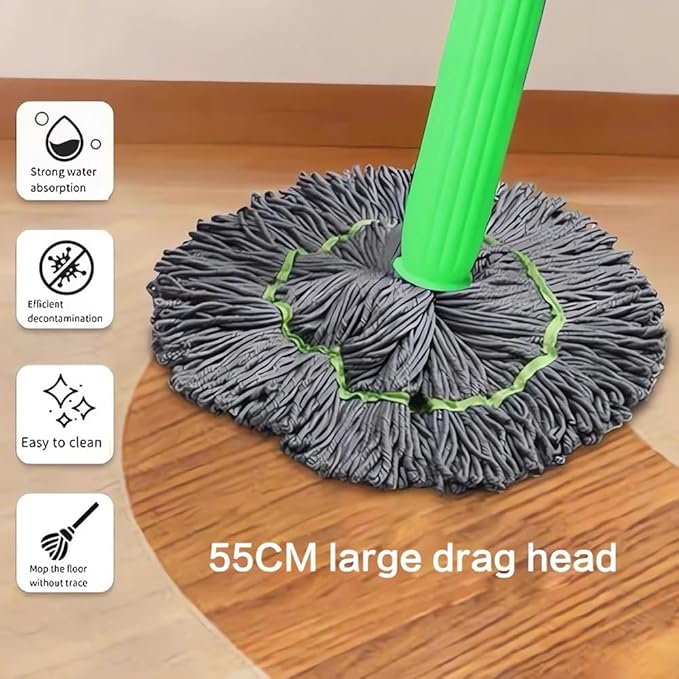 Self-twisting Water Rotating Mop