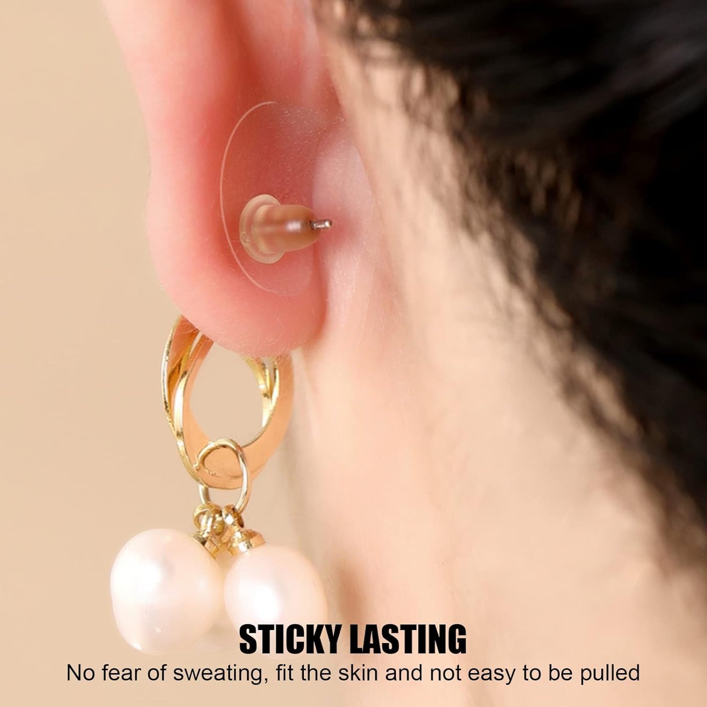 Invisible Earlobe Support Patches  (Buy 50 Get 50 Free Today) - 100 Pcs