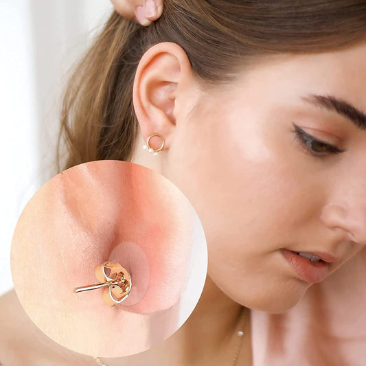 Invisible Earlobe Support Patches  (Buy 50 Get 50 Free Today) - 100 Pcs