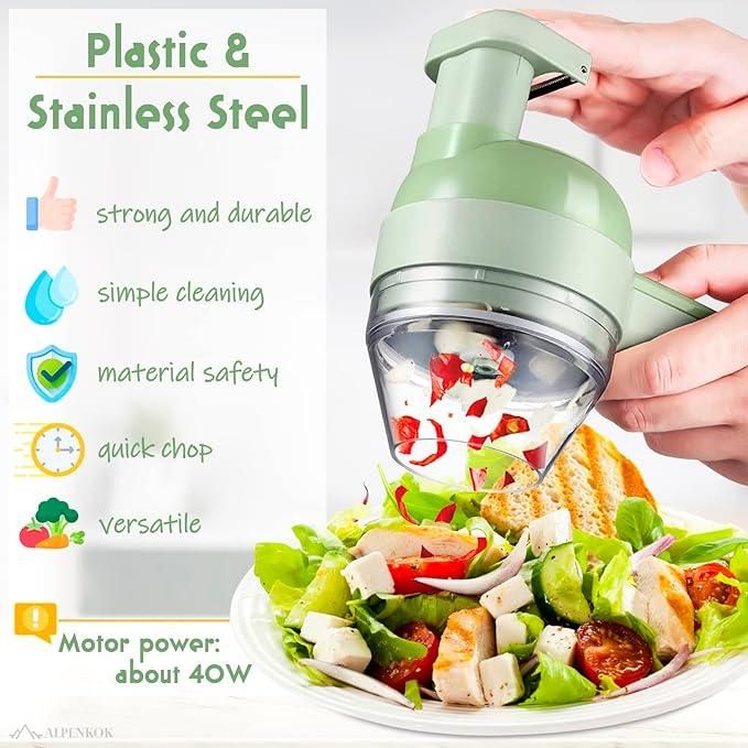 Latest ⭐️ 4 in 1 Smart Vegetable Cutter Chopper - OFFER TODAY !