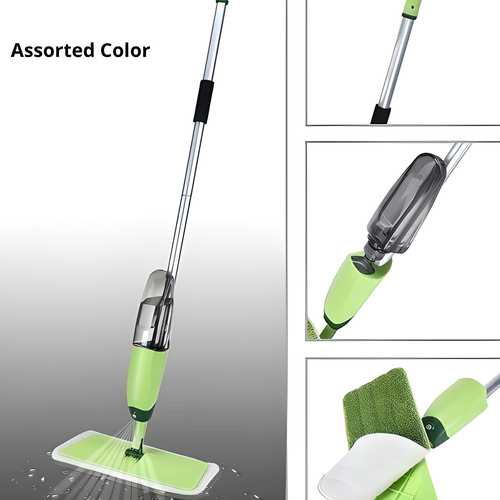 Spray Mop - 360 Degree Handle Wet & Dry Microfiber Spray Mop - IN OFFER TODAY !
