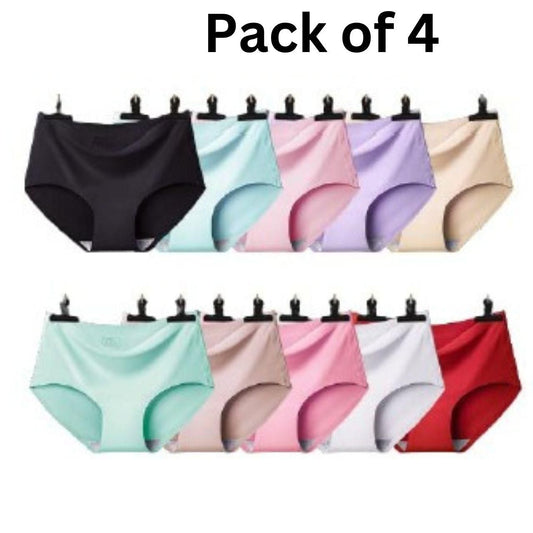 Seamless Underwear for Women - Buy 2 Get 2 FREE - Pack of 4