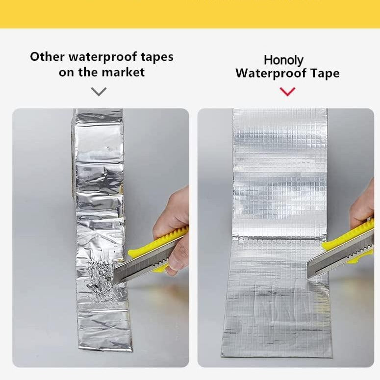 Leakage Waterproof Aluminium Sealan Tape  ✅Best Offer TODAY !