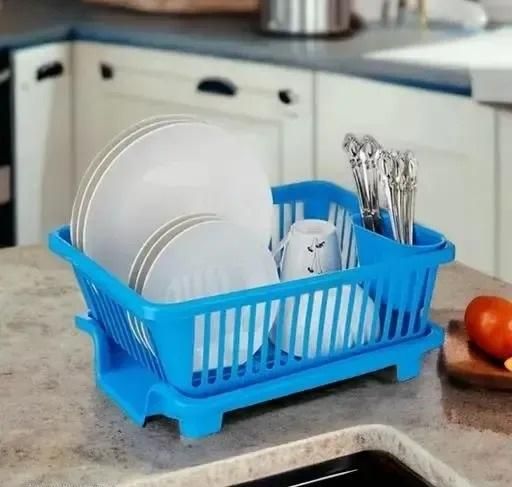 Smart 3 in 1 Kitchen Dish Drainer Organizer 🏠 OFFER