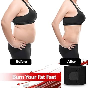 Weight Loss Sweat Belt - For ✅ Belly ✅ Tummy ✅ Waist - Fat Trimmer Belt 🔥 Fast Results
