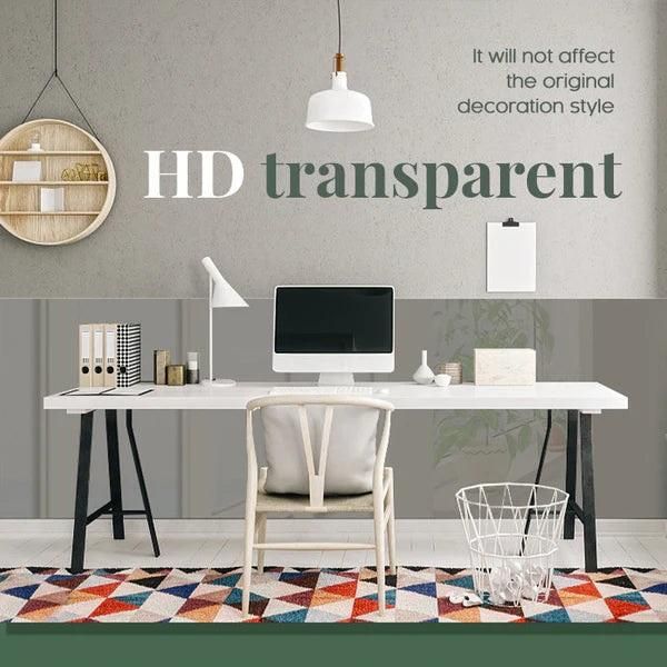 Self- Adhesive Transparent Electrostatic Wall Protection Film - Buy 1 Get 1 Free OFFER