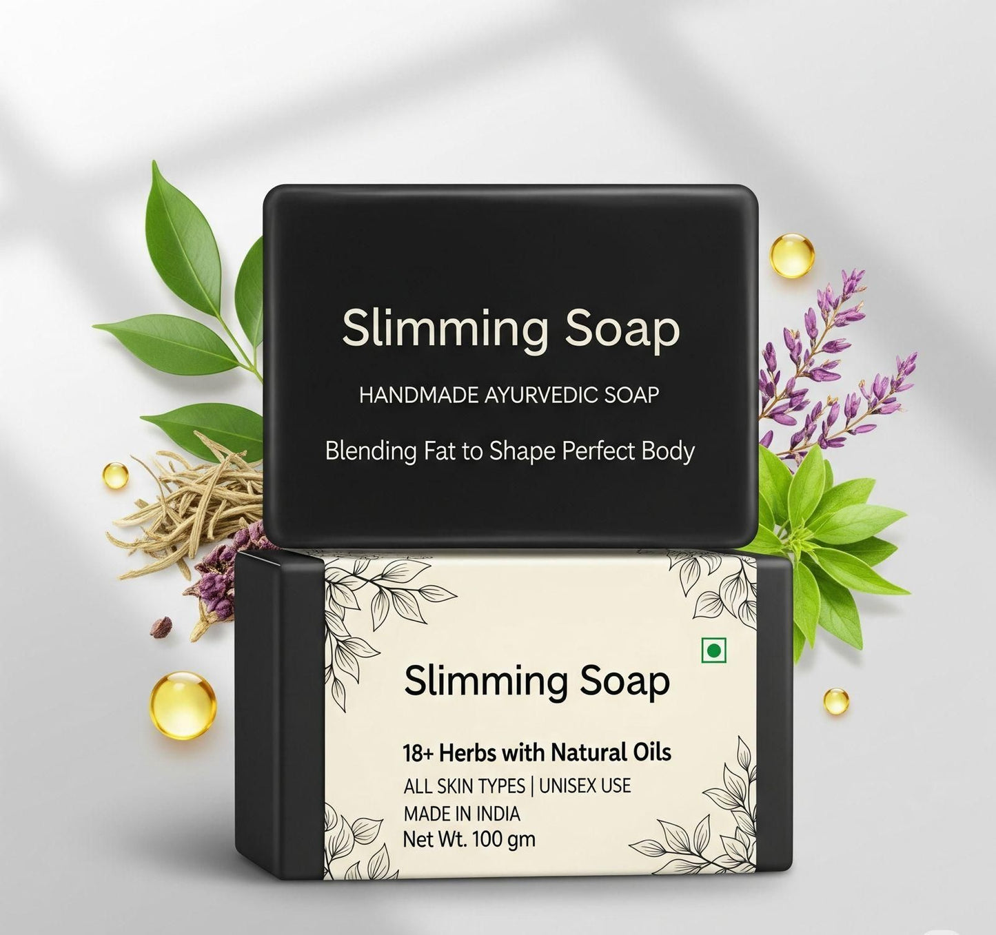 Fat Burner Slimming Soap 🌿 Pack of 2