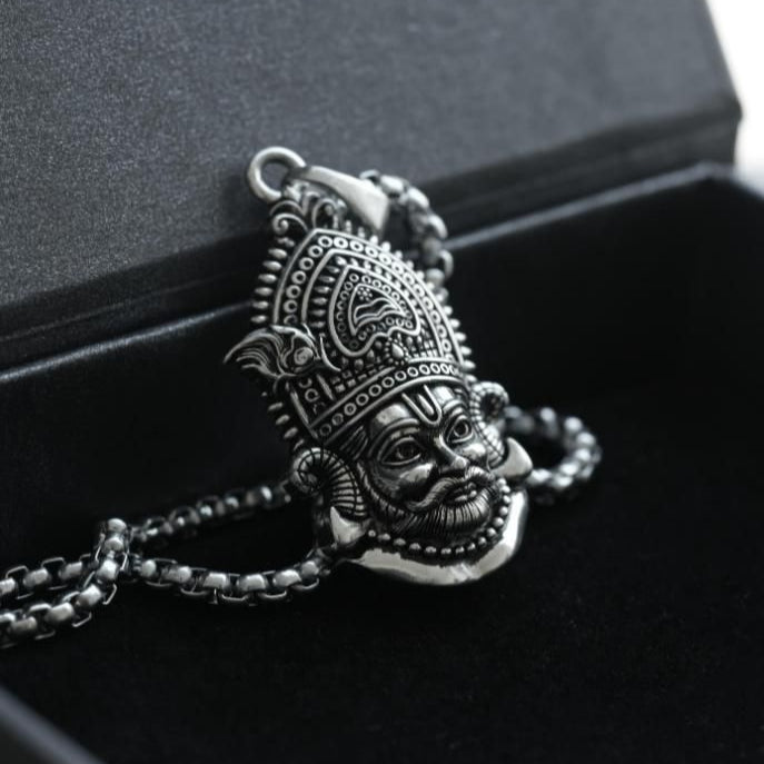 Khatu Shyam Maharaj 🙏 Pendant with Chain🙏