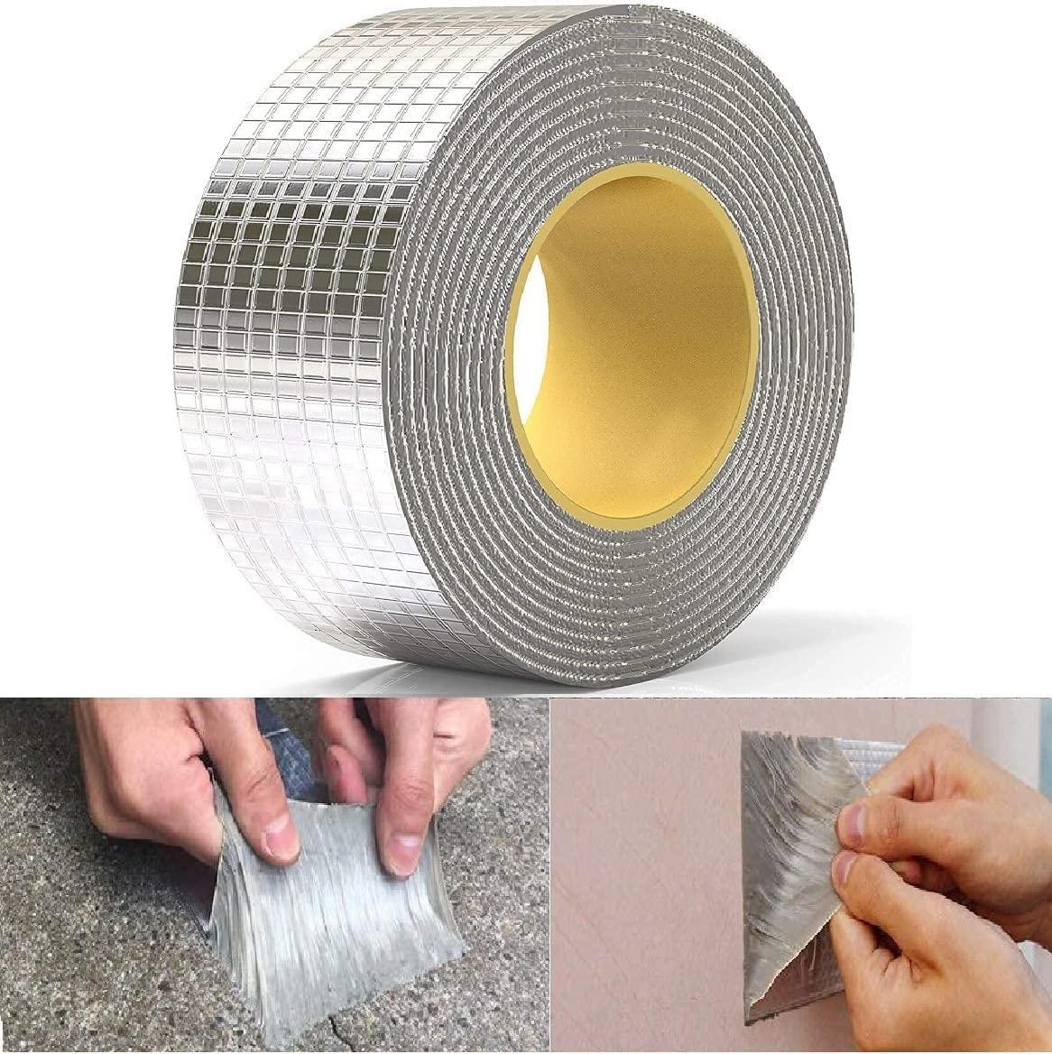 Leakage Waterproof Aluminium Sealan Tape  ✅Best Offer TODAY !