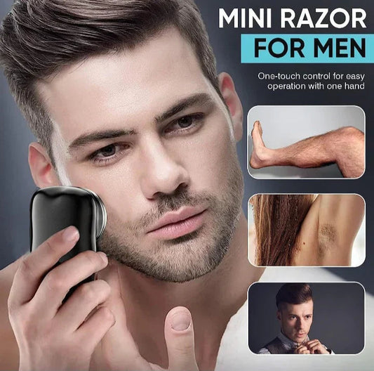 Upgraded 2025 ✨ Rechargeable Mini Electric Shaver - FOR MEN & WOMEN