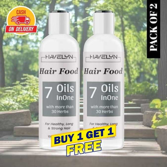 Hair Food Oil For Hair - Nourishing Growth Moisture  - Pack of 2