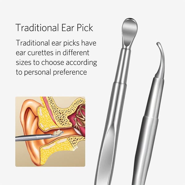 Ear Cleaning Tool - 6 Pcs set ✅ 499 Rs Offer