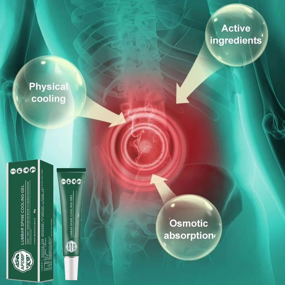 Pain Relief Lumbar Cold Compress Gel 🔥 Buy 1 Get 1 Free🔥