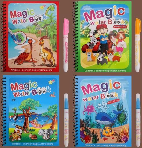 Magic Coloring Book for Kids - 2 Books FREE (4 Book Set)